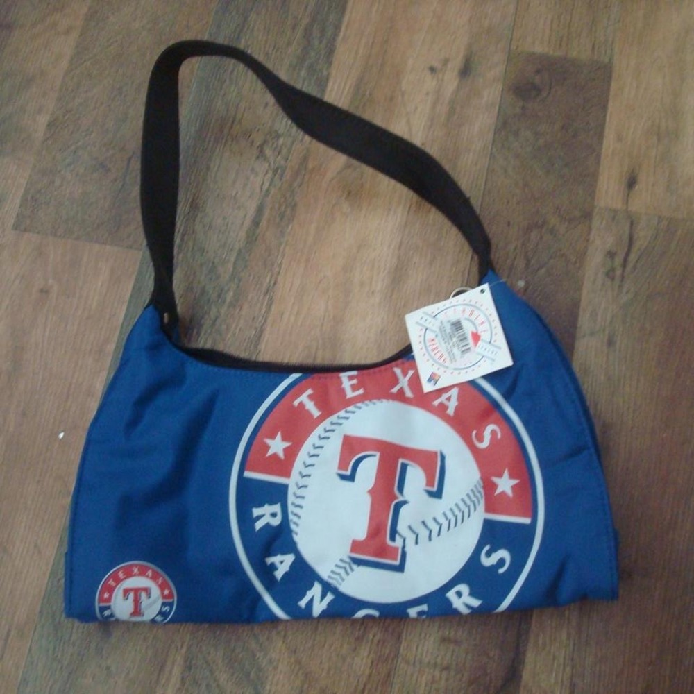 TEXAS RANGERS 8X12 BAG PURSE VINTAGE NEW TAILGATE HANDBAG TOTE‎